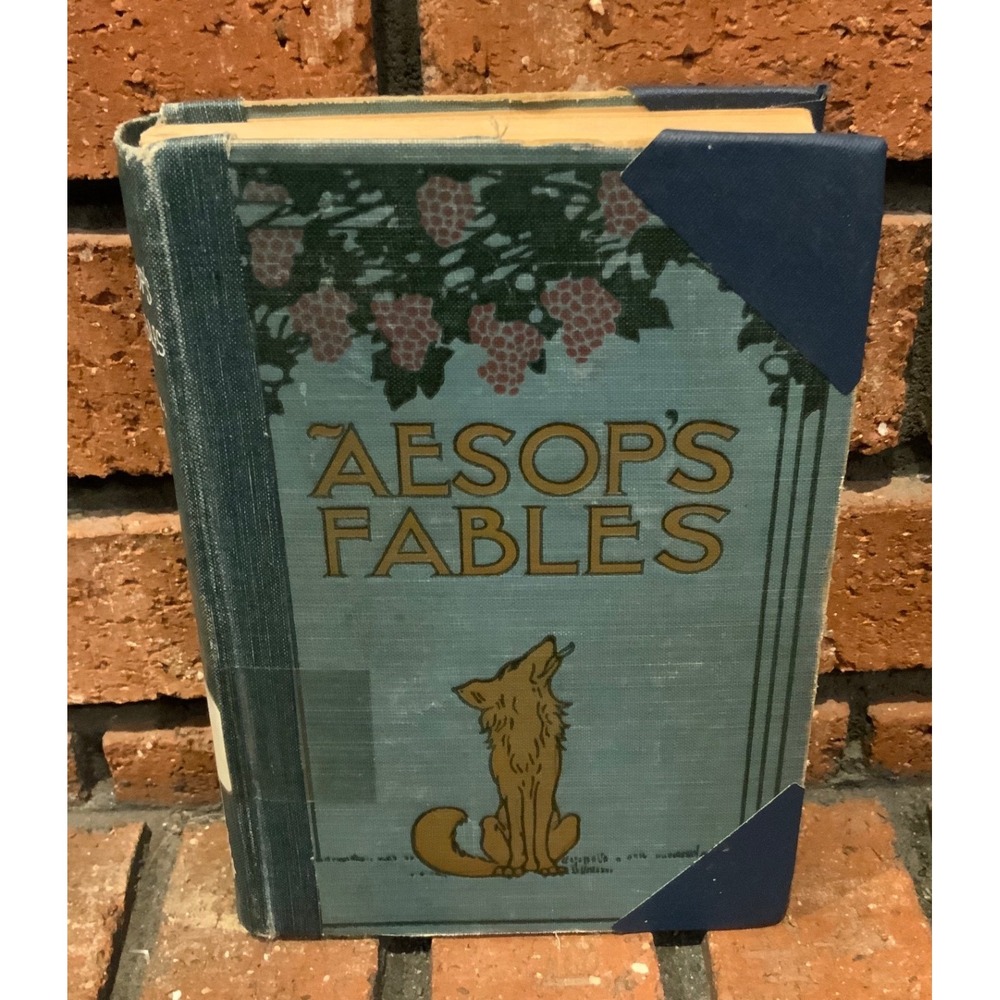 Aesops Fables Rev Thomas James John Tenniel Illustrated Grosset Dunlap Hardcover